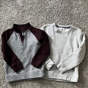 Boys small sweatshirt and sweater